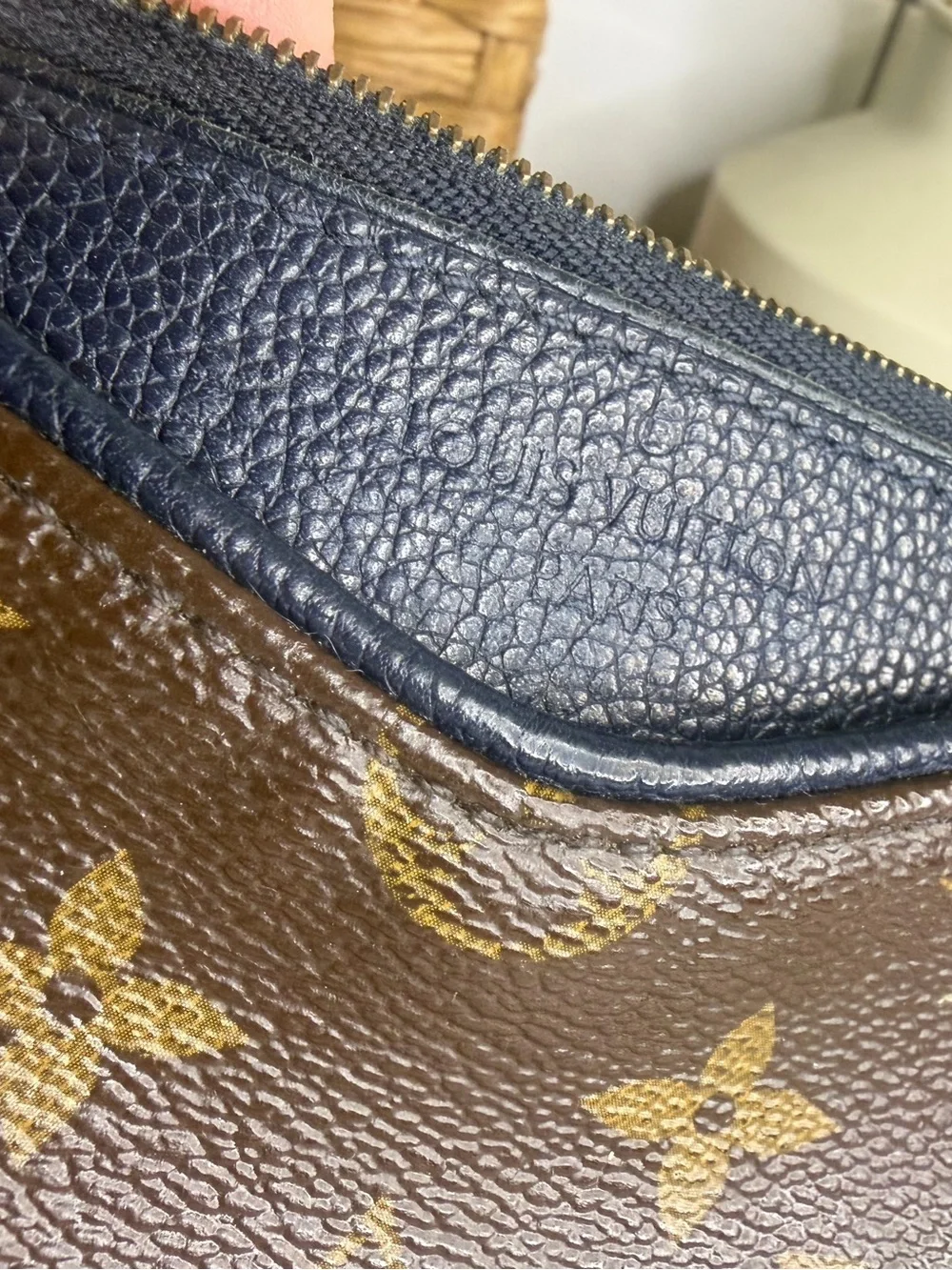 Authentic Louis Vuitton Pallas Clutch – Monogram – 2017 comes with printed COA